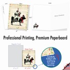 20 Asst d Christmas Notecards W  Envelopes 2 Of Each  Vintage Farm Animals