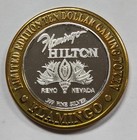  999  10 Silver Strike   Gambling Token   Flamingo Hilton   Women Bowlers