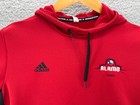 Adidas Alamo Jones Youth Boys Hoodie Jacket Pullover Size L Big Kid Red Black