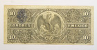 1913 Mexico  10 Pesos El Banco De Londres Y Mexico Large Size Note   0503