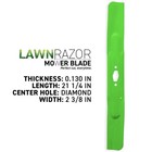 Lawnrazor Blade For Cub Cadet Mtd Xt1-lt42 742-05177 742p05177 High Lift 2 Pack