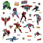 Marvel Comics 31pc Peel   Stick Wall Decals   rmk2328scs Roommates  Brand New