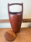 Vintage Dansk Teak Ice Bucket Jens Quistgaard Denmark Mid Century Modern Mcm 19