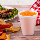 Dart 8j8 8   oz Insulated Foam Cups     1 000 Ct Case     Hot   Cold Drink Use