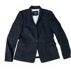 J  Crew Wool Regent Blazer Black   Sz  8