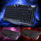 Led Gaming Keyboard And Mouse Set Mechanical Feel Breathable Light Backlit Wired
