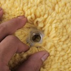 7 wool Buffing Pad Double Side Pad Cutting And Polishing For Automotive  Marine