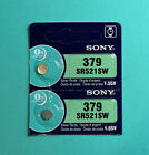  exp 2030  2 Pc Sony 379 Watch Coin Button Cell Battery Sr521sw Ships From Ca