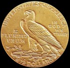 1909 Gold United States  2 5 Dollar Indian Head Quarter Eagle Coin