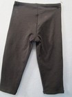 Small Child Black Nylon Stretch Capri Pants Leggings Size 4 5 Jacques Moret