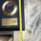 Whitney Houston Ascap Framed Gold Record Plaque Display W  Arista Label 1995