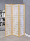 Coaster Home Furnishings - Carrie - Solid Wood - 3-panel Folding Shoji Screen Ro