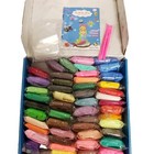 Ciaraq Modeling Clay 50 Color Set W sculpting Tool New In Box