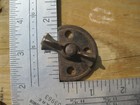 Antique Vintage Cast Iron  Victorian Window Sash Lock Latch Only No Keeper