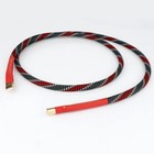  Silver Plated Audio Usb Cable Type A-b Usb Data Cord With Gold Plated Plugs