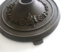 Vintage Cast Iron Lamp Light Base