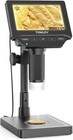 Tomlov Digital Microscope Coin Microscope 4 3  Lcd With Weighing Scale G  oz  ct