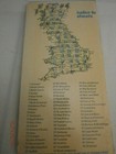 Vintage Map Bartholomew Half Inch Map Series Wye Valley No  13 Dated 1973