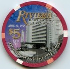  5 Riviera 50th Anniversary April 20 Le Chip Las Vegas 2005 Obsolete