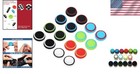 Universal Silicone Thumb Grips - 8 Pairs For Ps4 xbox Controllers - Assorted