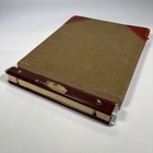 Vintage Ledger Book Accounting Hand Written Junk Journal Prop Scrapbook Crafts