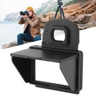 Camera Screen Hood Lcd Sunshade Abs Foldable Light Weight Easy Installation