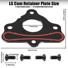 Ls Camshaft Retainer Plate Replacement Bolt And Gasket Kit New Part