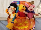 Disney Winnie The Pooh Piglet Tigger Halloween Stuffed Plush Fisher Price New 