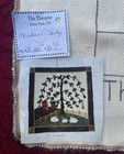 Primitive Rug Hooking Pattern    the Meadow    With Sheep On Monks Cloth 22 By 24   