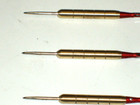 Steel Tip Darts  Used 18 Gram Brass  With New Aluminum Shafts   Flights  3212