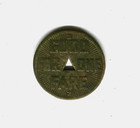 Vintage 1922 Pittsburgh Railway Co  Good For One Fare Token
