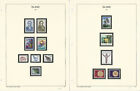 Iceland Stamp Collection On 20 Universal Hingless Album Pages  1980-87  Jfz