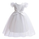 Flower Girls Kids Tutu Dress Princess Bridesmaid Wedding Christmas Party Gown