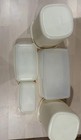 Vintage Rubbermaid Servin Saver Lot Of 5  9 10 11 6 6