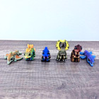 Dinosaur Hatchling 6pc Set - 3d Printed Flexi Fidget Articulated Toy - Cute Gift