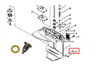 Lower Unit Gear Lube Drain Fill Hole Screw For Mercury   Mariner Outboard 2pcs