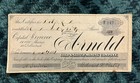 1881 Arnold Gold   Silver Mining Co  Stock Certificate  147   arizona 
