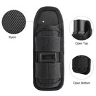 Tactical Molle Flashlight Holder Nylon Belt Holster Flashlight Torch Case Pouch