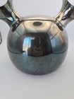 Vintage Silver Plate Double Spout Handled Pitcher  tane Mexico Style 