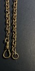 Vintage Brass Rolo B f b Co 11 5    5mm 15 6g Pocket Watch Chain A1412