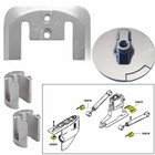 Tecnoseal Mercury Bravo 2-3 Up To 2003 Magnesium Anode Kit W hardware Freshwater