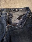 Miss Me Bootcut Jeans Size 31 Mid Rise Dark Wash Embellished Flap Pockets