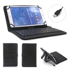 For Samsung Galaxy Tab A7 Lite 2021 Tablet Usb-c Wired Keyboard Stand Case Cover