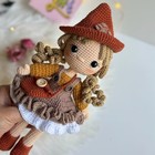 Handmade Crochet Doll For Kids And Collectors  Cute Amigurumi Knit Toy