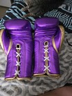 Brand New Never Worn Never Used Purple And Gold Messenger Oz Boxing Gloves