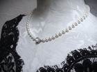 Gorgeous Vintage 14k Clasp Princess Length 18 5   Quality Akoya Pearl Necklace