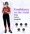 Exxact Sports Yoga Style Adult Softball Pants For Women  4-way Stretch Fabric