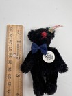 Vtg Steiff Club 2000 Black Teddy Bear Miniature German Toy 4    
