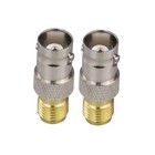 16pcs Bnc To Sma Type Male Female Rf Connector Adapter Test Converter Kit Us