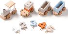 Wooden Train Set For Baby Toys With Numbers And Blocks Train Toy 12 Pcs For Todd